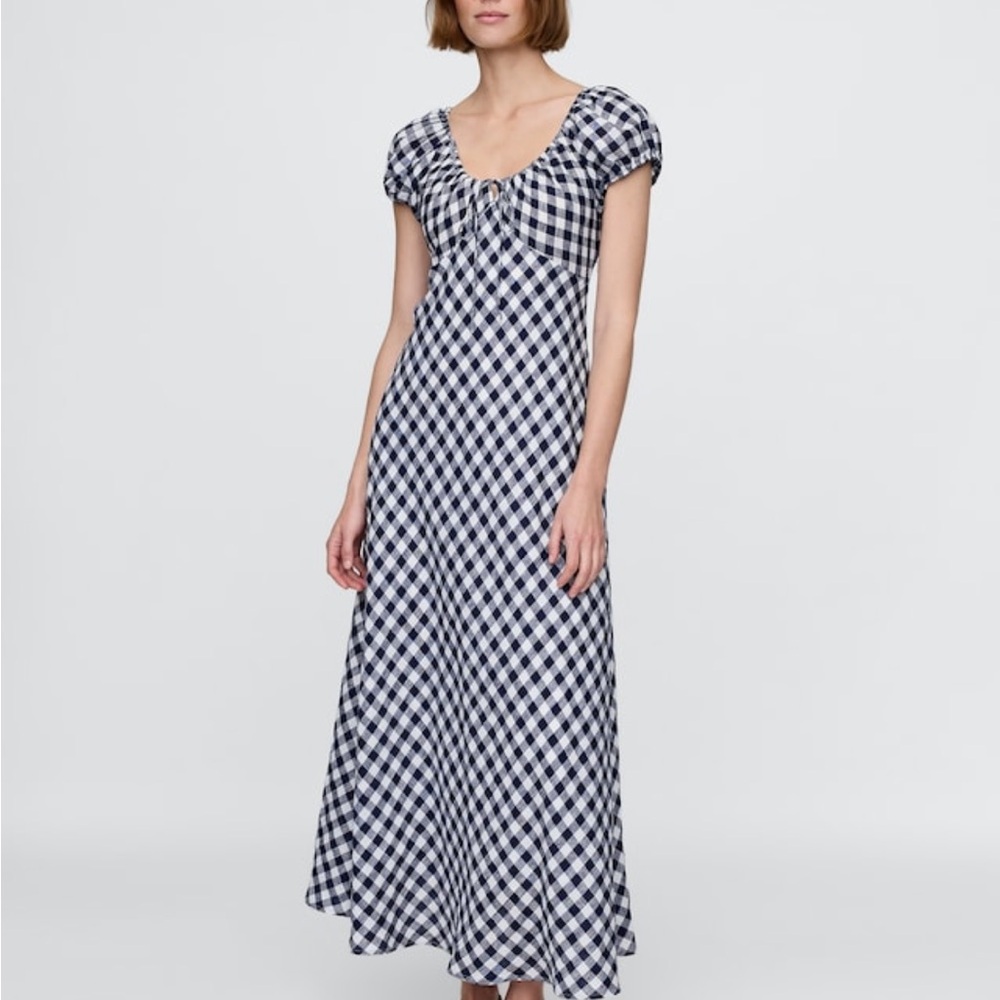 GAP X DOEN GINGHAM DRESS MEDIUM